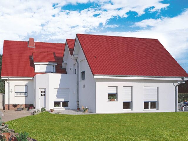 Haustür  in  Lunzenau